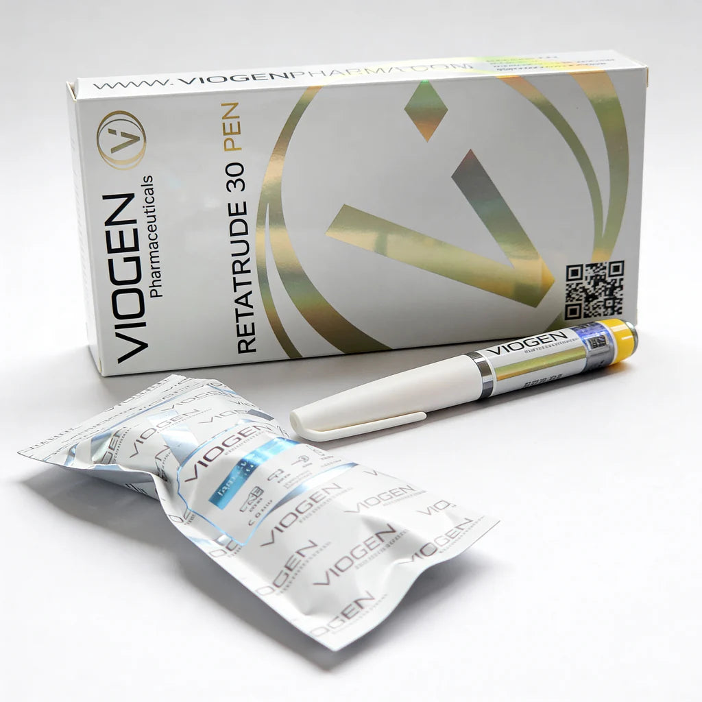 VioGen 30mg Retatrutide pen research peptide for laboratory research