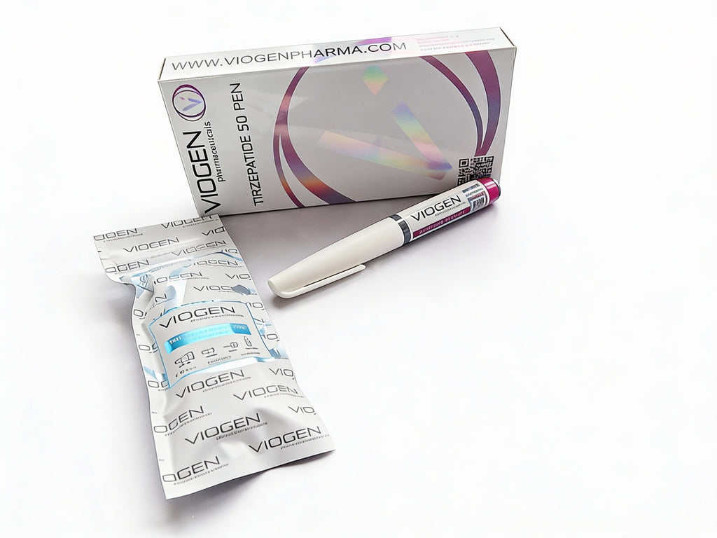 VioGen 50mg tirzepatide research peptide for laboratory research